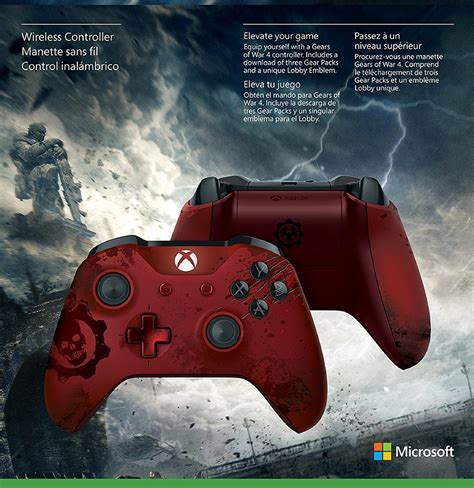 Console Xbox One S 2to Gears Of War 4 édition Limitée