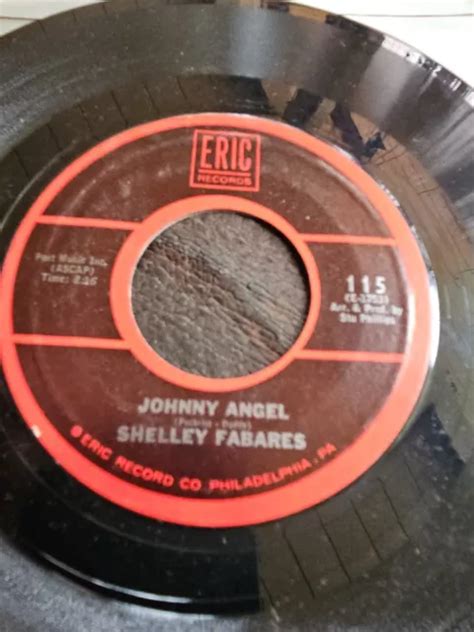 Shelley Fabares Johnny Angel Johnny Loves Me Rpm Eric