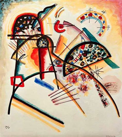 Wassily Kandinsky Composition Red Yellow Black