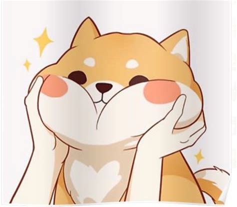 The Fluffy Cheeks The Blush Oh My Lord This Is An Adorable Shiba Inu