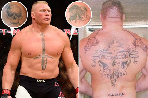 23 Brock Lesnars Tattoos Roseannnormand