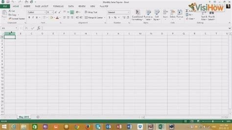 Create Project From A Blank Microsoft Excel Workbook Visihow