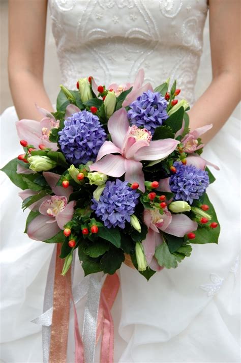 Nature Four Seasons Hydrangea Wedding Bouquet