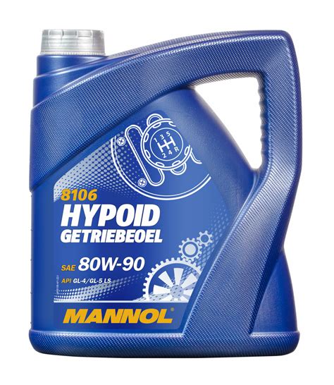 Mannol Hypoid 80w 90 Gl 4gl 5 Ls