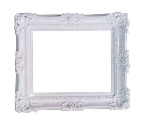 16x20 Wedding White Frame Baroque Mirror Shabby Chic Frame Etsy