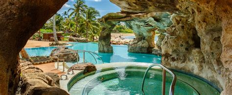 Ka Maka Grotto Infinity Pool Aulani Hawaii Resort Spa