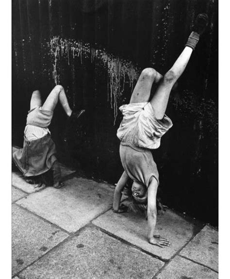 Roger Mayne Girls Doing Handstands Southam Street London 1956 Roger Mayne Black And White