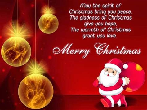 Merry Christmas December 25 Greetings And Wishes In English For