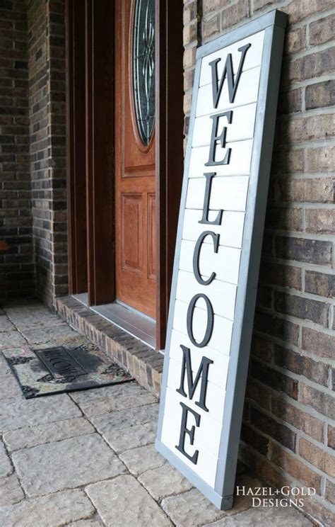 45 Best Front Porch Sign Designs And Diy Ideas For 2021