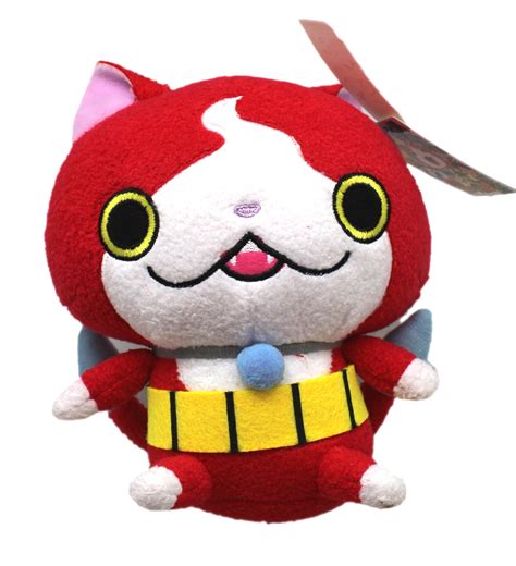 Yo Kai Watch Jibanyan Red Costume Cat Small Size Stuffed Toy 6in