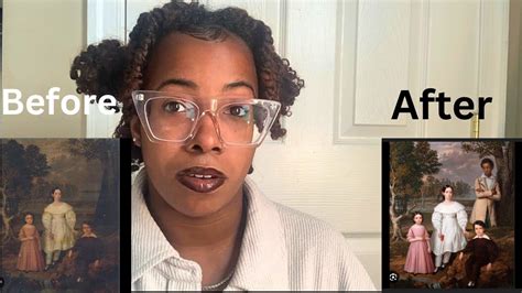 Who Is That In This 1830’s Portrait? Cover Up REVEALED - YouTube