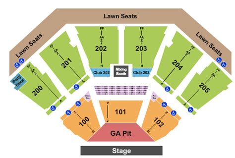 Dos Equis Pavilion Seating Chart And Maps Dallas