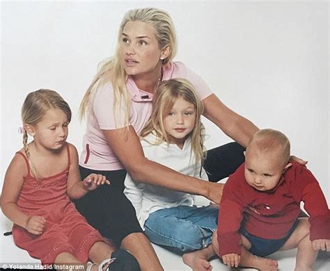 Yolanda Hadid Posts Throwback Snap Of Herself With Her 3 Children On