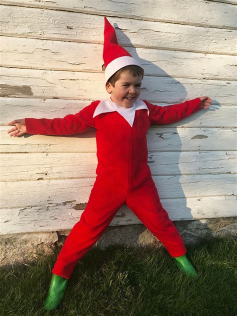 Diy Elf On The Shelf Costume For Adults Janette Soliz