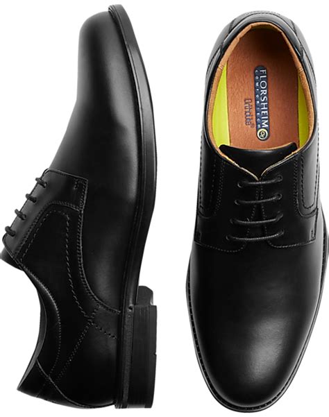 Florsheim Midtown Black Plain Toe Oxford Mens Dress Shoes Mens