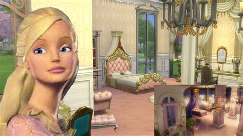 Princess Annelieses Bedroom Barbie Princess And The Pauper Sims 4