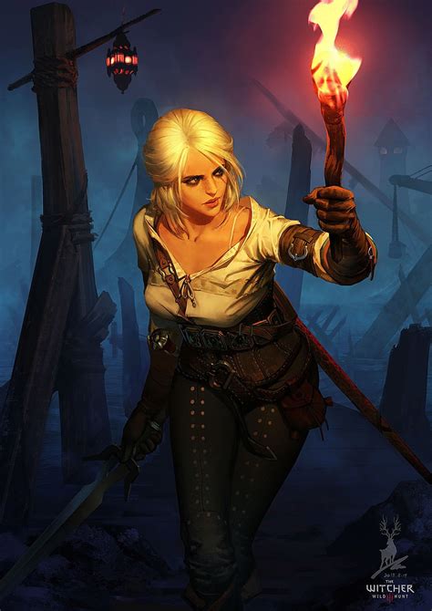 Ciri Witcher Geralt And Ciri Witcher Art Fantasy Art Women Fantasy