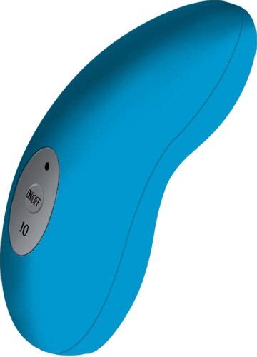 Fuzu Velvet Vibrating Palm Massager Neon Blue 831868005964 Ebay