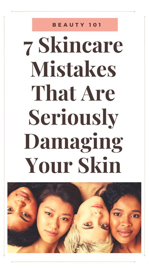 7 Skincare Mistakes You Re Making And How To Fix Them Skin Care Skin Care Routine Skin