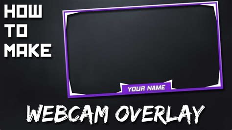 Obs Setting Up Your Webcam Overlay Youtube