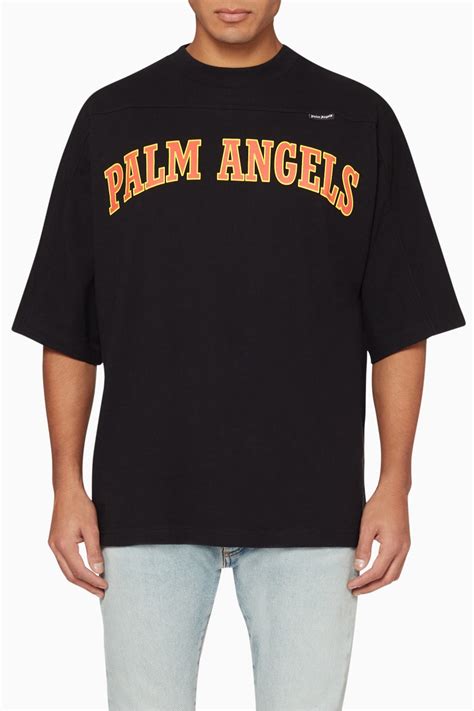 Palm Angels Logo Print T Shirt Items E Zine Picture Gallery