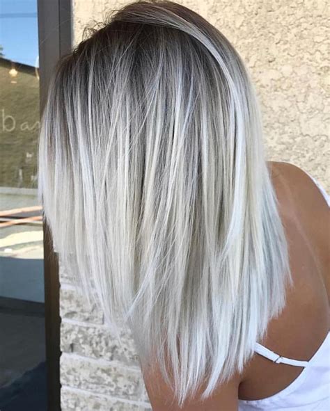18 Balayage Pictures You Should Take To Your Stylist ASAP Icy Blonde