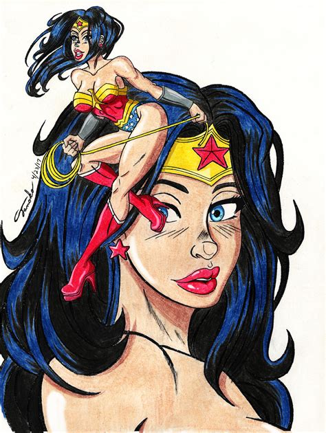 Wonder Woman Pinup 02 By Tanoko On Deviantart