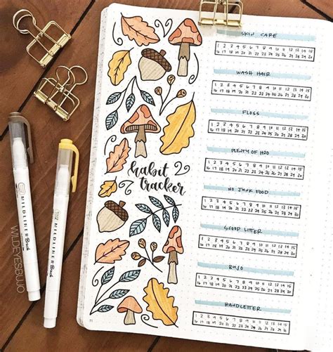 35 Fall Bullet Journal Ideas To Welcome The New Season Artofit