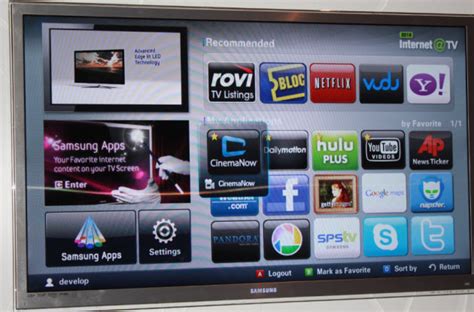 On the samsung smart tv platform, you'll find all of the obvious staples, including netflix, hulu (for those in the us), amazon prime video and youtube. Samsung really, really wants to sell web-connected TVs ...