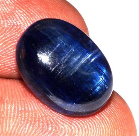 1345 Cts 100 Natural Nepal Blue Kyanite 16 X 12 Mm Cabochon Gemstone