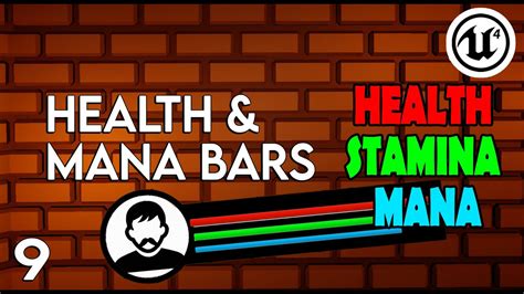 Unreal Engine 4 Health Mana And Stamina Bars Widgets Tutorial Youtube