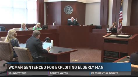 Woman Sentenced For Exploiting Elderly Man