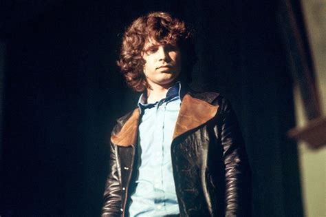 The Doors Jim Morrison Mens Biker Black Genuine Leather Jacket Coat Ebay