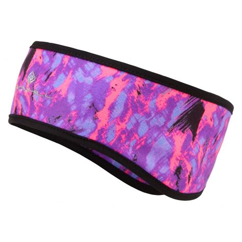 Ronhill Run Print Headband Ronhill From Excell Sports Uk
