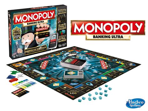 Hasbro Spiele B6677e39 Monopoly Banking Ultra Familienspiel Amazon