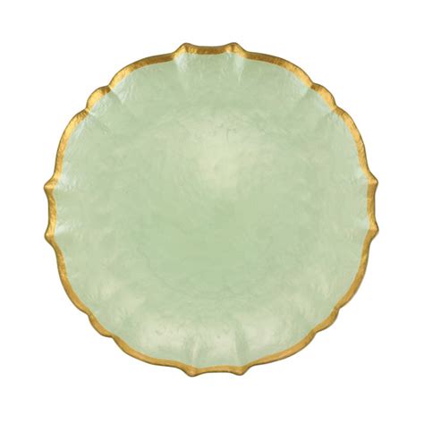 Viva By Vietri Baroque Glass Dinner Plate Wayfair