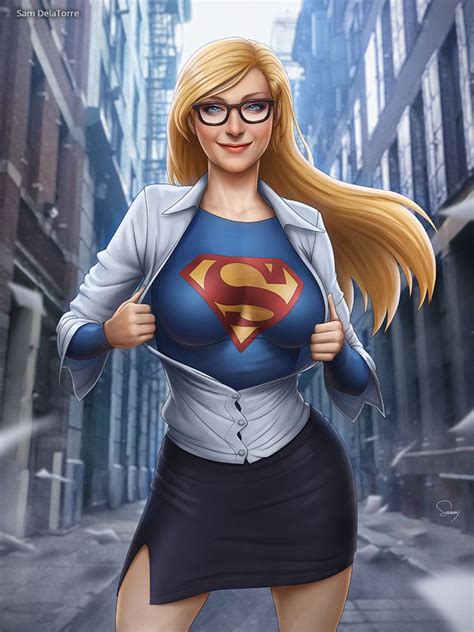 Super Girl Sam Delatorre Marvel Girls Supergirl Comic Dc Comics Girls