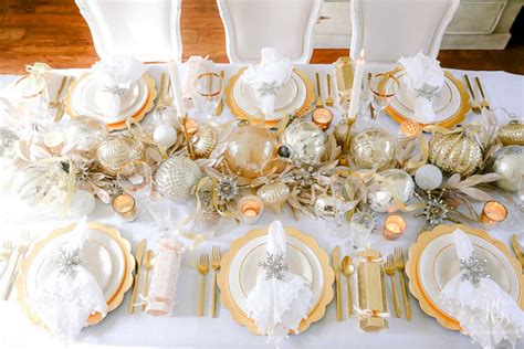 Christmas table decorations are as important as any other holiday decoration. 3 Tips to Set a Magical Silver and Gold Christmas Table ...