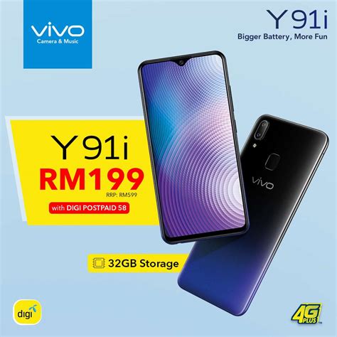 Watch the video explanation about digi postpaid 58 online, article, story, explanation, suggestion, youtube. Digi offers the Vivo Y91 and Y91i at discounted prices ...