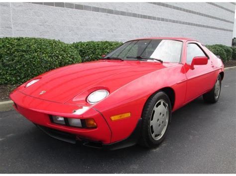 1984 Porsche 928 S Red Rare Find Well Maintained Serviced Super Clean