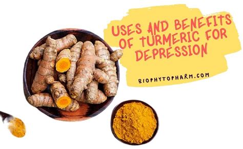 Uses And Benefits Of Turmeric For Depression Biophytopharm