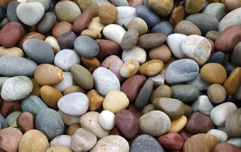 Natural Sandstone Decorative Landscaping Pebbles in Blue-Grey