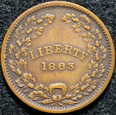 1863 Libertyunion Civil War Token Numismax