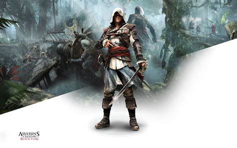 Edward Kenway Assassin S Creed Iv Black Flag Wallpaper Game