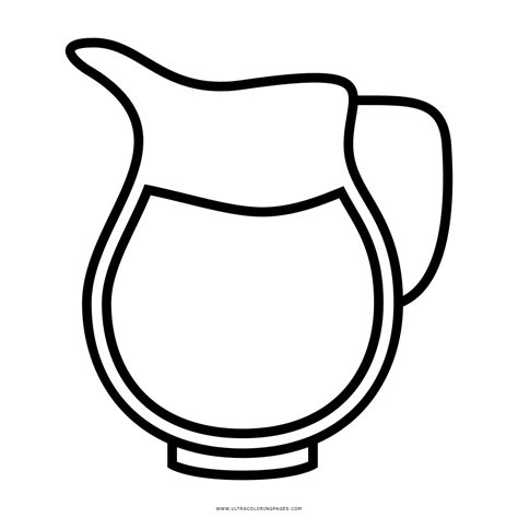 Jug Coloring Pages Coloring Home