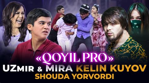 Uzmir Va Mira Kelin Kuyov Shouda Qoyil Pro Talantshou Youtube