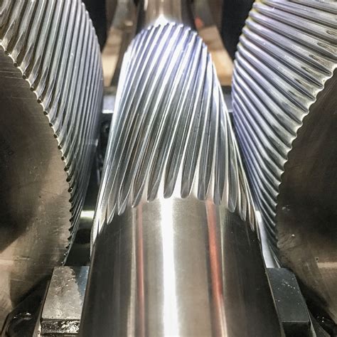 Worm And Gear Rolling Process