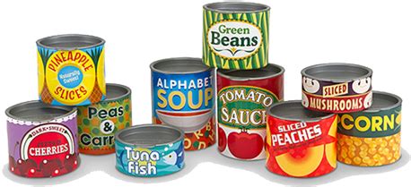 Download Can Food Png Picture Transparent - Melissa & Doug Canned Food png image