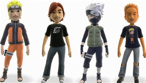 Dress Your Xbox Avatars With Naruto Shippuden Costumes And