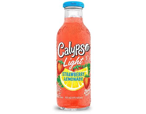 Calypso Lemonades Made With Real Fruit And Natural Flavors Light